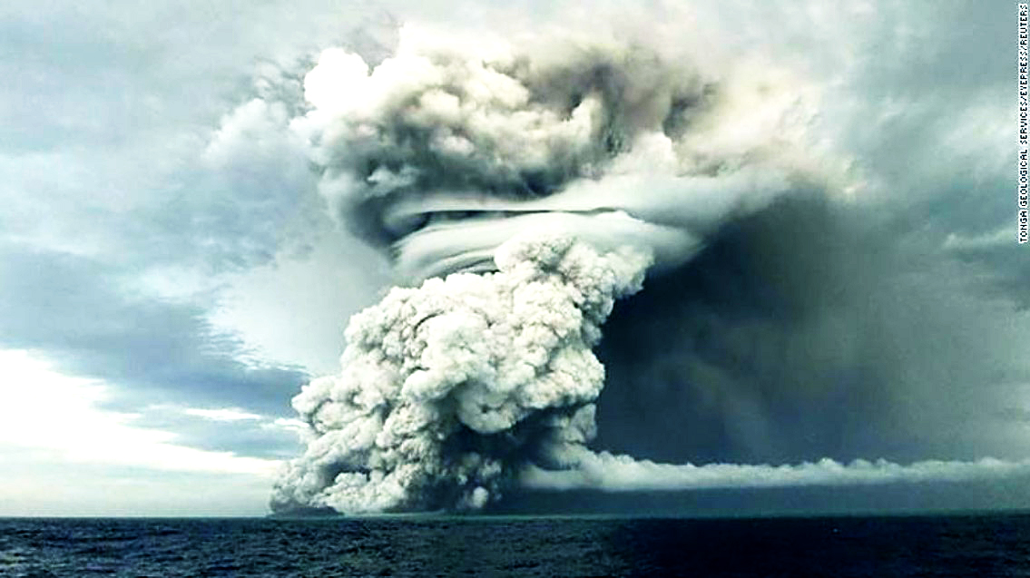 フンガトンガ・フンガハアパイ山噴火